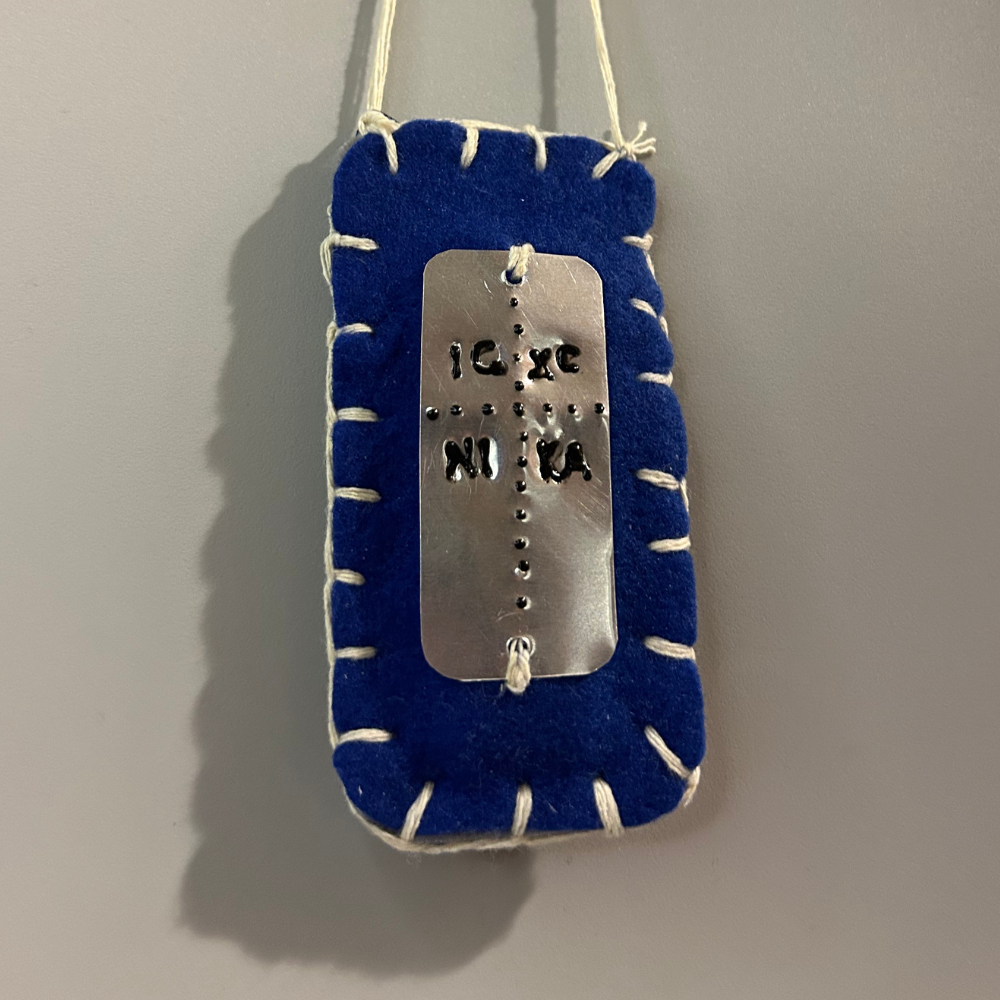 ΙC.ΧC.ΝΙCΑ Φυλακτο Για Αυτοκίνητο (Ορθογώνιο)