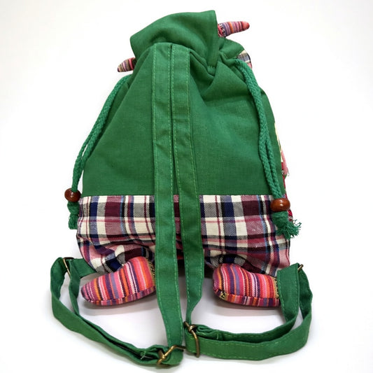 Πράσινο Σακίδιο Backpack “Κουκουβάγια”