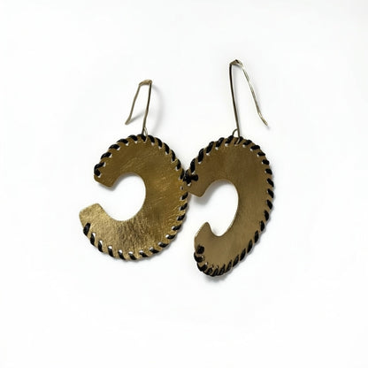 Κρεμαστά Σκουλαρίκια από Ορείχαλκο