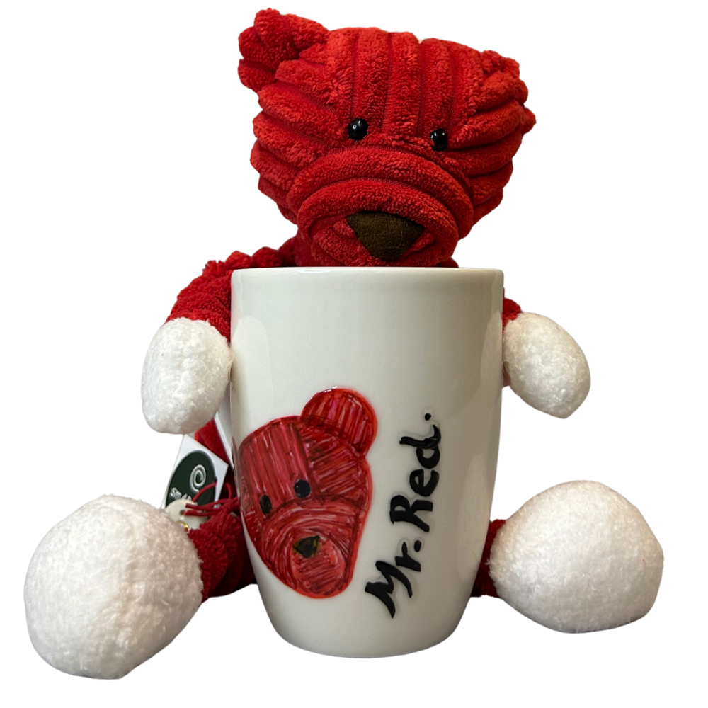 Κούπα με αρκουδάκι Mr.Red