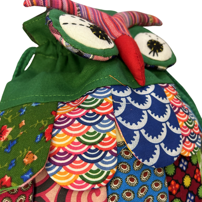 Πράσινο Σακίδιο Backpack “Κουκουβάγια”