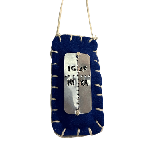 ΙC.ΧC.ΝΙCΑ Φυλακτο Για Αυτοκίνητο (Ορθογώνιο)