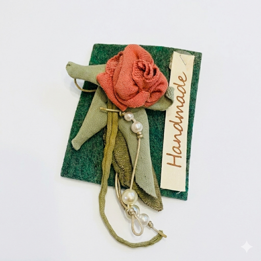 Καρφίτσα “Ροζ Τριαντάφυλλο“