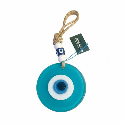 Διακοσμητικό Τιρκουάζ Μάτι Από Γυαλί
