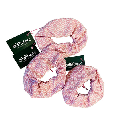 Ροζ Scrunchie