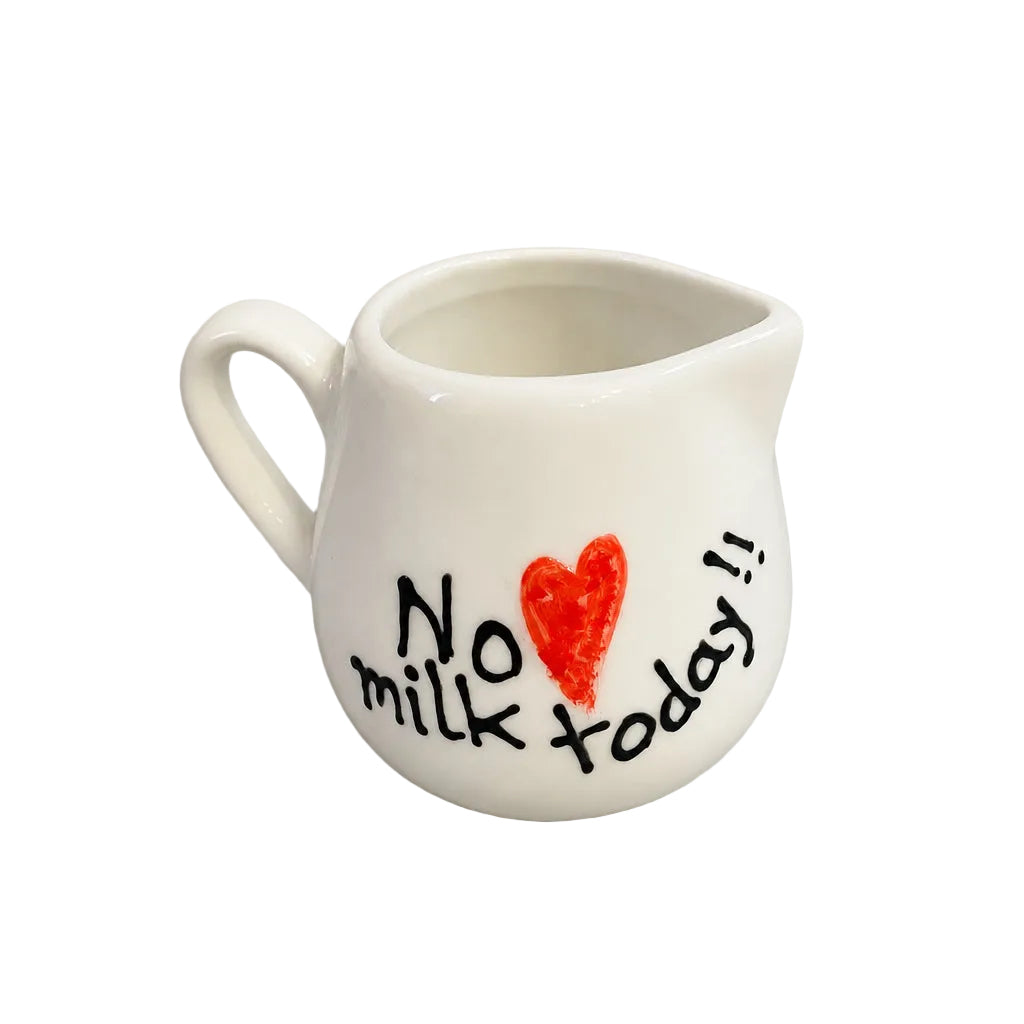 Χιουμοριστική Γαλατιέρα “No milk today!!”