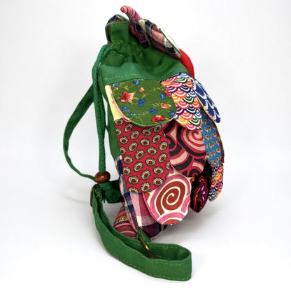 Πράσινο Σακίδιο Backpack “Κουκουβάγια”
