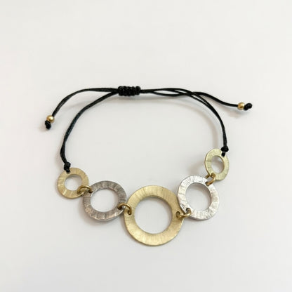Βραχιόλι με Σφυρήλατους Κρίκους